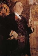 Portrait of Buerlinc Nikolay Fechin